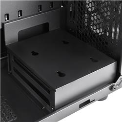 Silverstone Precision (SST-PS15B) Micro-ATX, Mini-DTX - All Black Painted Interior for Stylish Look, USB 3.0 Type-A x 2