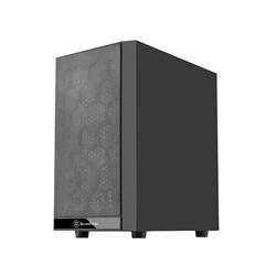 Silverstone Precision (SST-PS15B) Micro-ATX, Mini-DTX - All Black Painted Interior for Stylish Look, USB 3.0 Type-A x 2