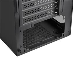 Silverstone Precision (SST-PS15B) Micro-ATX, Mini-DTX - All Black Painted Interior for Stylish Look, USB 3.0 Type-A x 2