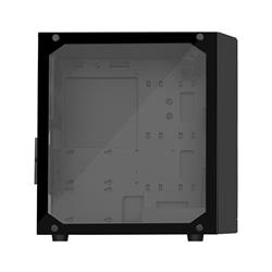 SilverStone Precision PS15 Tempered Glass Micro-ATX Case - Black(Open Box)