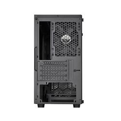 SilverStone Precision PS15 Tempered Glass Micro-ATX Case - Black(Open Box)