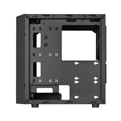 SilverStone Precision PS15 Tempered Glass Micro-ATX Case - Black(Open Box)