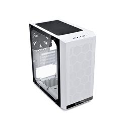 SilverStone Precision PS15 Tempered Glass Micro-ATX Case - White