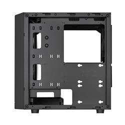 SilverStone Technology SST-PS15B-RGB Micro-ATX Computer Case with Tempered Glass and 2 X RGB Front Intake Fans PS15B-RGB(Ope...