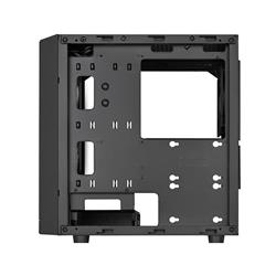 SilverStone Precision PS15 PRO ARGB Tempered Glass ARGB Micro-ATX Case - Black