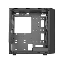 SilverStone Precision PS15 PRO ARGB Tempered Glass ARGB Micro-ATX Case - Black