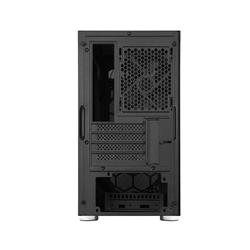 SilverStone FARA H1M Tempered Glass Micro-ATX Case - Black