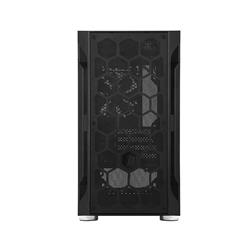 SilverStone FARA H1M Tempered Glass Micro-ATX Case - Black