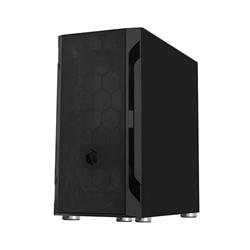 SilverStone FARA H1M Tempered Glass Micro-ATX Case - Black