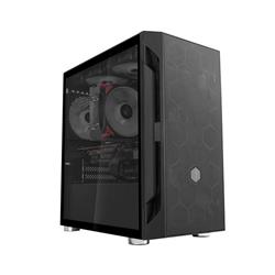 SilverStone FARA H1M Tempered Glass Micro-ATX Case - Black