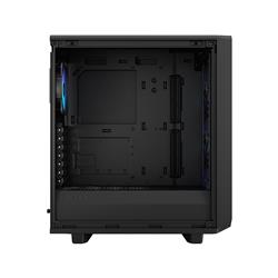 Fractal Design Meshify 2 Compact Lite RGB Black TG High-Airflow Light Tinted Tempered Glass Window PC ATX Mid Tower Computer...