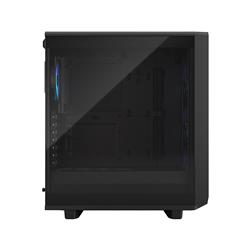 Fractal Design Meshify 2 Compact Lite RGB Black TG High-Airflow Light Tinted Tempered Glass Window PC ATX Mid Tower Computer...