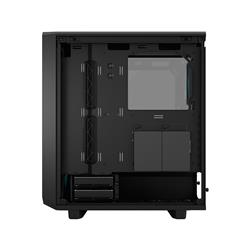 Fractal Design Meshify 2 Compact Lite RGB Black TG High-Airflow Light Tinted Tempered Glass Window PC ATX Mid Tower Computer...