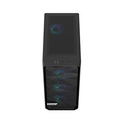 Fractal Design Meshify 2 Compact Lite RGB Black TG High-Airflow Light Tinted Tempered Glass Window PC ATX Mid Tower Computer...