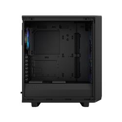 Fractal Design Meshify 2 Compact Lite RGB Black TG High-Airflow Light Tinted Tempered Glass Window PC ATX Mid Tower Computer...