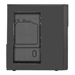 SilverStone Technology Precision Series Black ATX Tower Case PS13B, Black