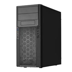 SilverStone Technology Precision Series Black ATX Tower Case PS13B, Black