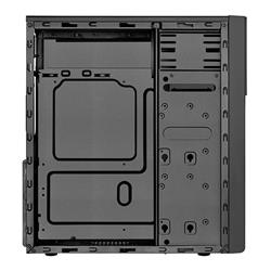 SilverStone Technology Precision Series Black ATX Tower Case PS13B, Black