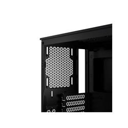 CORSAIR iCUE 4000D RGB Airflow Mid-Tower Case, Black - 3x AF120 RGB ELITE Fans - iCUE Lighting Node PRO Controller - High-Airfl