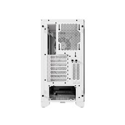 CORSAIR iCUE 4000D RGB Airflow Mid-Tower Case, True White - 3x AF120 RGB ELITE White Fans - iCUE Lighting Node PRO Controller -