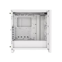 CORSAIR iCUE 4000D RGB Airflow Mid-Tower Case, True White - 3x AF120 RGB ELITE White Fans - iCUE Lighting Node PRO Controller -