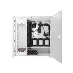 CORSAIR iCUE 5000D RGB Airflow Mid-Tower Case, True White - 3x AF120 RGB ELITE - White Fans - iCUE Lighting Node PRO Control...