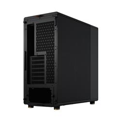 FRACTAL DESIGN North ATX mATX Mid Tower PC Case - Charcoal Black Chassis with Walnut Front and Mesh Side Panel