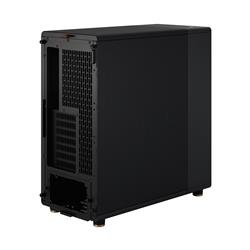 FRACTAL DESIGN North ATX mATX Mid Tower PC Case - Charcoal Black Chassis with Walnut Front and Mesh Side Panel