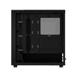 FRACTAL DESIGN North ATX mATX Mid Tower PC Case - Charcoal Black Chassis with Walnut Front and Light Tinted TG Side Panel