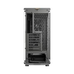 FRACTAL DESIGN North ATX mATX Mid Tower PC Case - Chalk White Chassis with Oak Front and Light Tinted TG Side Panel