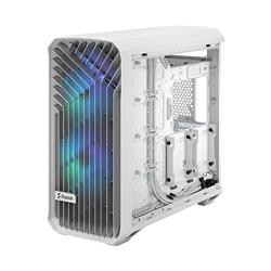 FRACTAL DESIGN Torrent RGB White E-ATX Tempered Glass Window High-Airflow Mid Tower Computer Case