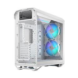 FRACTAL DESIGN Torrent RGB White E-ATX Tempered Glass Window High-Airflow Mid Tower Computer Case