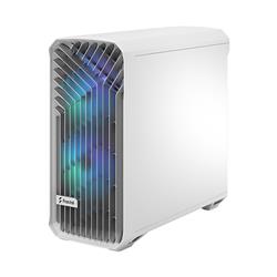 FRACTAL DESIGN Torrent RGB White E-ATX Tempered Glass Window High-Airflow Mid Tower Computer Case