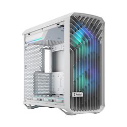 FRACTAL DESIGN Torrent RGB White E-ATX Tempered Glass Window High-Airflow Mid Tower Computer Case