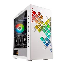 Bitfenix Tracery Mid Tower Case With 2 included White fans 120 cm