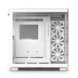 NZXT H9 Flow DUAL-CHAMBER MID-TOWER AIRFLOW CASE - White