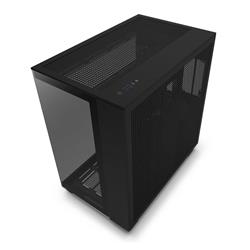 NZXT H9 Flow DUAL-CHAMBER MID-TOWER AIRFLOW CASE - Black(Open Box)