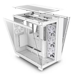 NZXT H9 Elite PREMIUM DUAL-CHAMBER MID-TOWER CASE - White