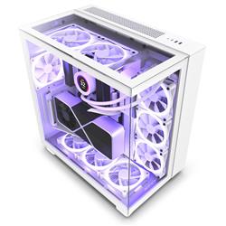 NZXT H9 Elite PREMIUM DUAL-CHAMBER MID-TOWER CASE - White