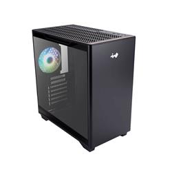 InWin A5 Mid Tower Tempered Glass Case, Black