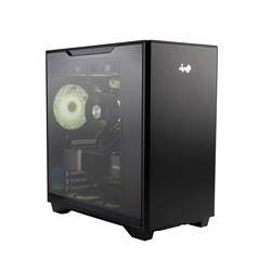 InWin A5 Mid Tower Tempered Glass Case, Black