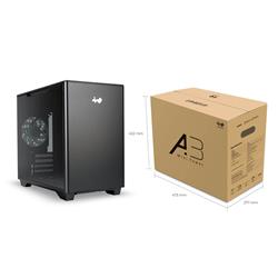 InWin A3 Mini Tower Case, black