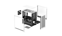 DeepCool CH370 WH Micro ATX case, white(Open Box)