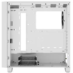 CORSAIR 3000D Tempered Glass Mid-Tower, White, 2x SP120 ELITE Fans