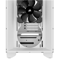 CORSAIR 3000D Tempered Glass Mid-Tower, White, 2x SP120 ELITE Fans