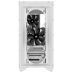 CORSAIR 3000D Tempered Glass Mid-Tower, White, 2x SP120 ELITE Fans