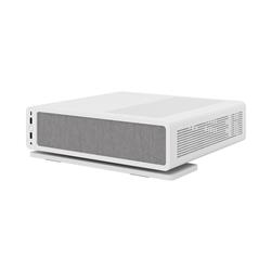 FRACTAL DESIGN Ridge White Mini-ITX Slim Small Form Factor Console PC Case with PCIe 4.0 Riser(Open Box)