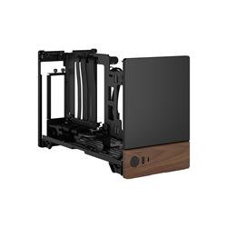 FRACTAL DESIGN Terra Graphite Mini-ITX Small Form Factor PC Case with PCIe 4.0 Riser