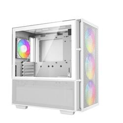 DeepCool CH560 ATX Airflow case, 3x Pre-Installed 140mm ARGB Fans, White