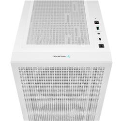 DeepCool CH560 ATX Airflow case, 3x Pre-Installed 140mm ARGB Fans, White